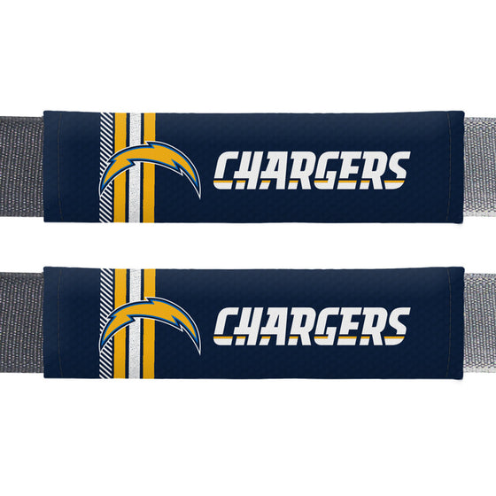 Los Angeles Chargers Seat Belt Pads Rally Design CO