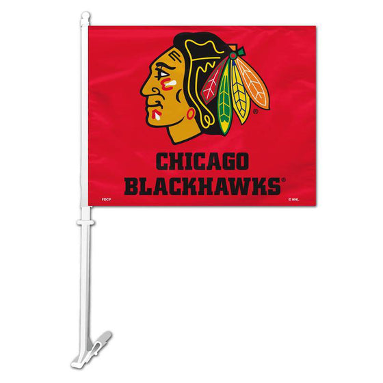 Chicago Blackhawks Car Flag (CDG) - 757 Sports Collectibles
