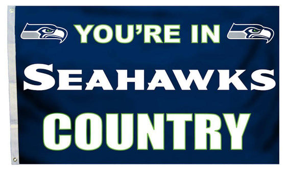 Seattle Seahawks Flag 3x5 Country (CDG) - 757 Sports Collectibles
