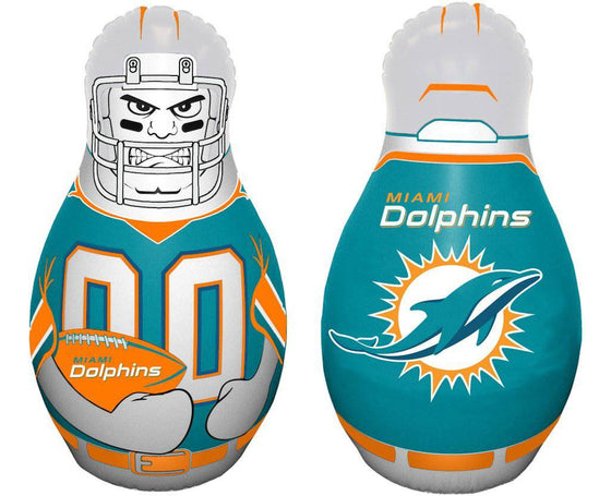 Miami Dolphins Tackle Buddy Punching Bag (CDG) - 757 Sports Collectibles