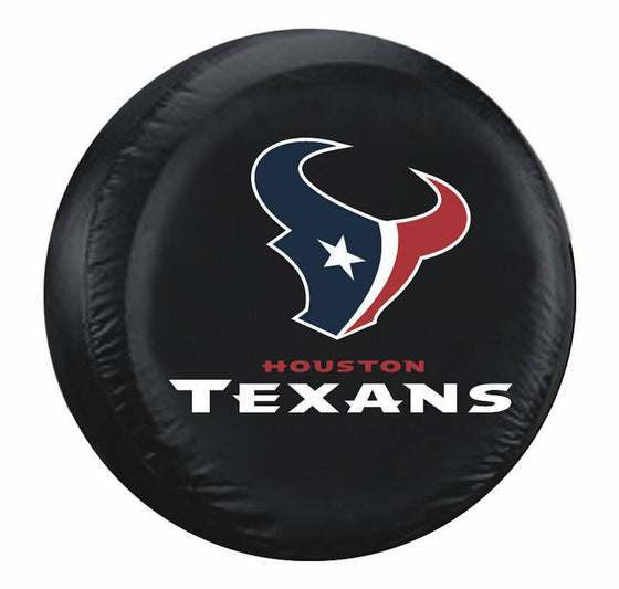 Houston Texans Black Tire Cover - Standard Size (CDG) - 757 Sports Collectibles