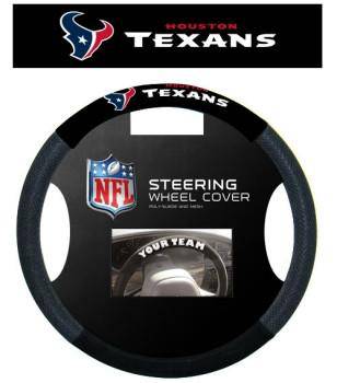 Houston Texans Steering Wheel Cover - Mesh (CDG) - 757 Sports Collectibles
