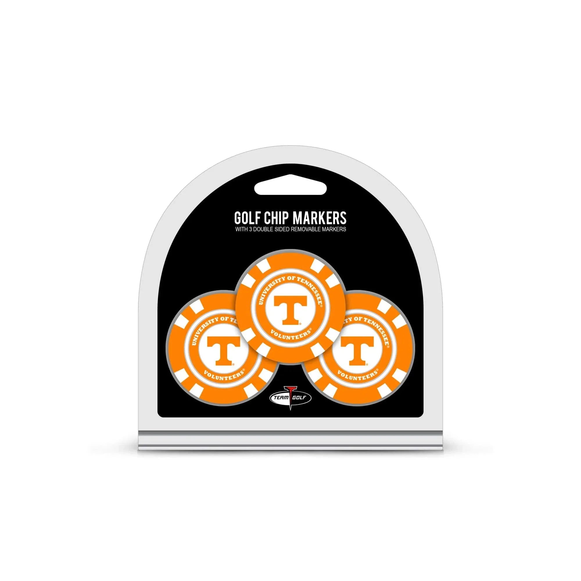 Tennessee Volunteers 3 Pack Golf Chip Ball Markers - 757 Sports Collectibles