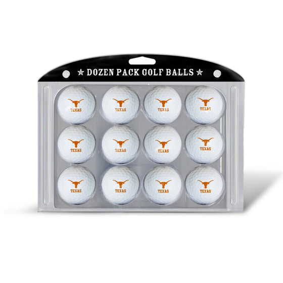 Texas Longhorns Golf Balls, 12 Pack - 757 Sports Collectibles