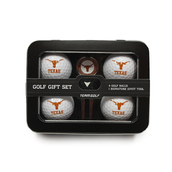 Texas Longhorns 4 Golf Ball And Divot Tool Set - 757 Sports Collectibles