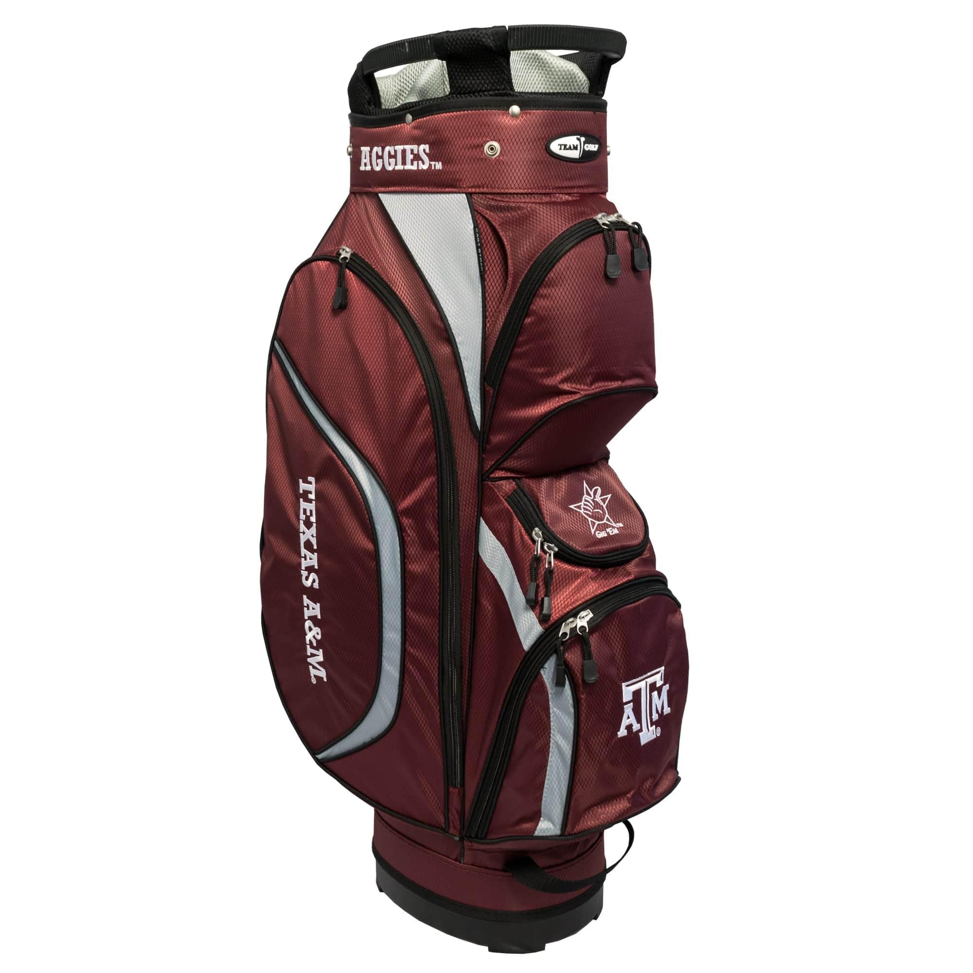 Texas A&M Aggies Clubhouse Golf Cart Bag - 757 Sports Collectibles