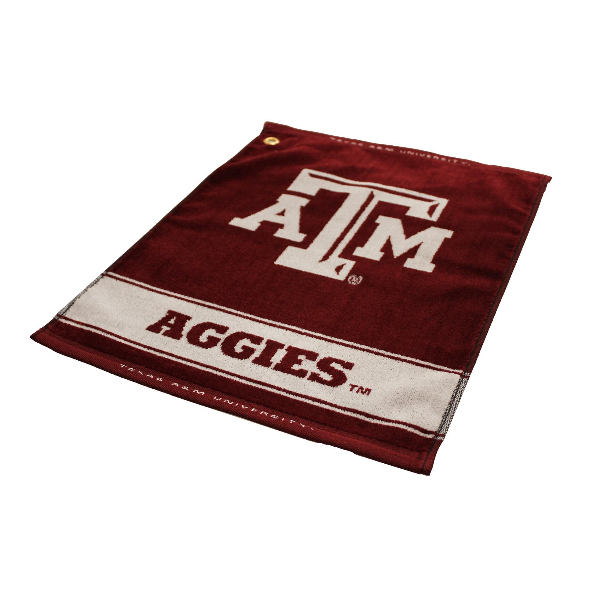 Texas A&M Aggies Jacquard Woven Golf Towel - 757 Sports Collectibles
