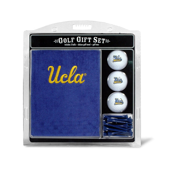 UCLA Bruins Embroidered Golf Towel, 3 Golf Ball, And Golf Tee Set - 757 Sports Collectibles