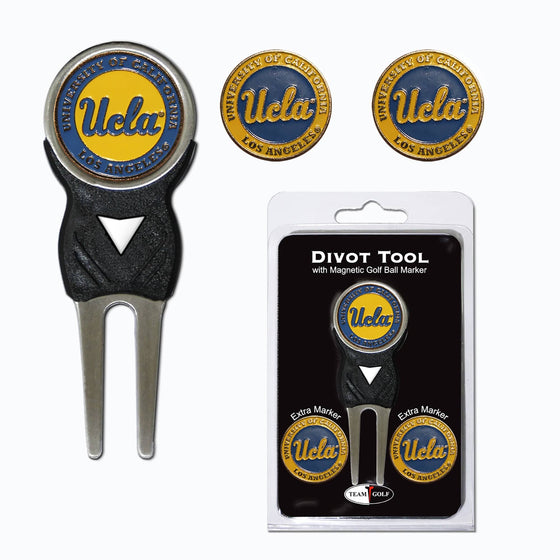 UCLA Bruins Divot Tool Pack With 3 Golf Ball Markers - 757 Sports Collectibles