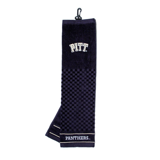 Pitt Panthers Embroidered Golf Towel - 757 Sports Collectibles