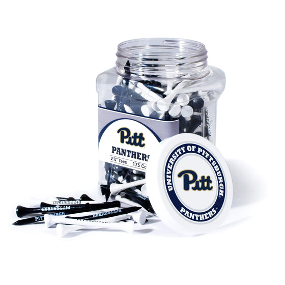 Pitt Panthers Jar Of 175 Golf Tees - 757 Sports Collectibles