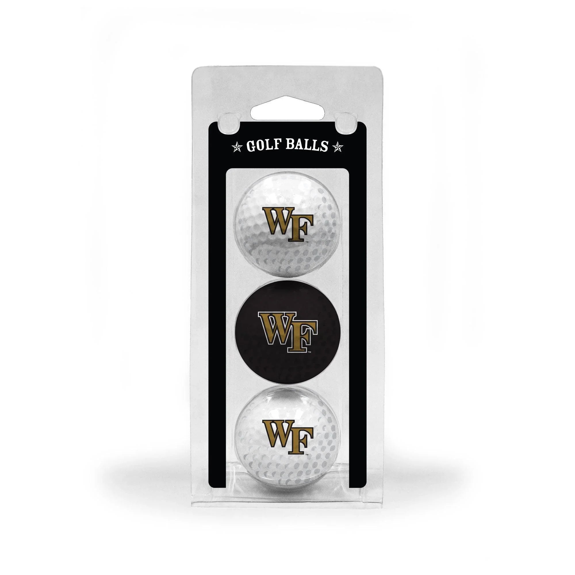Wake Forest Demon Deacons 3 Golf Ball Pack - 757 Sports Collectibles