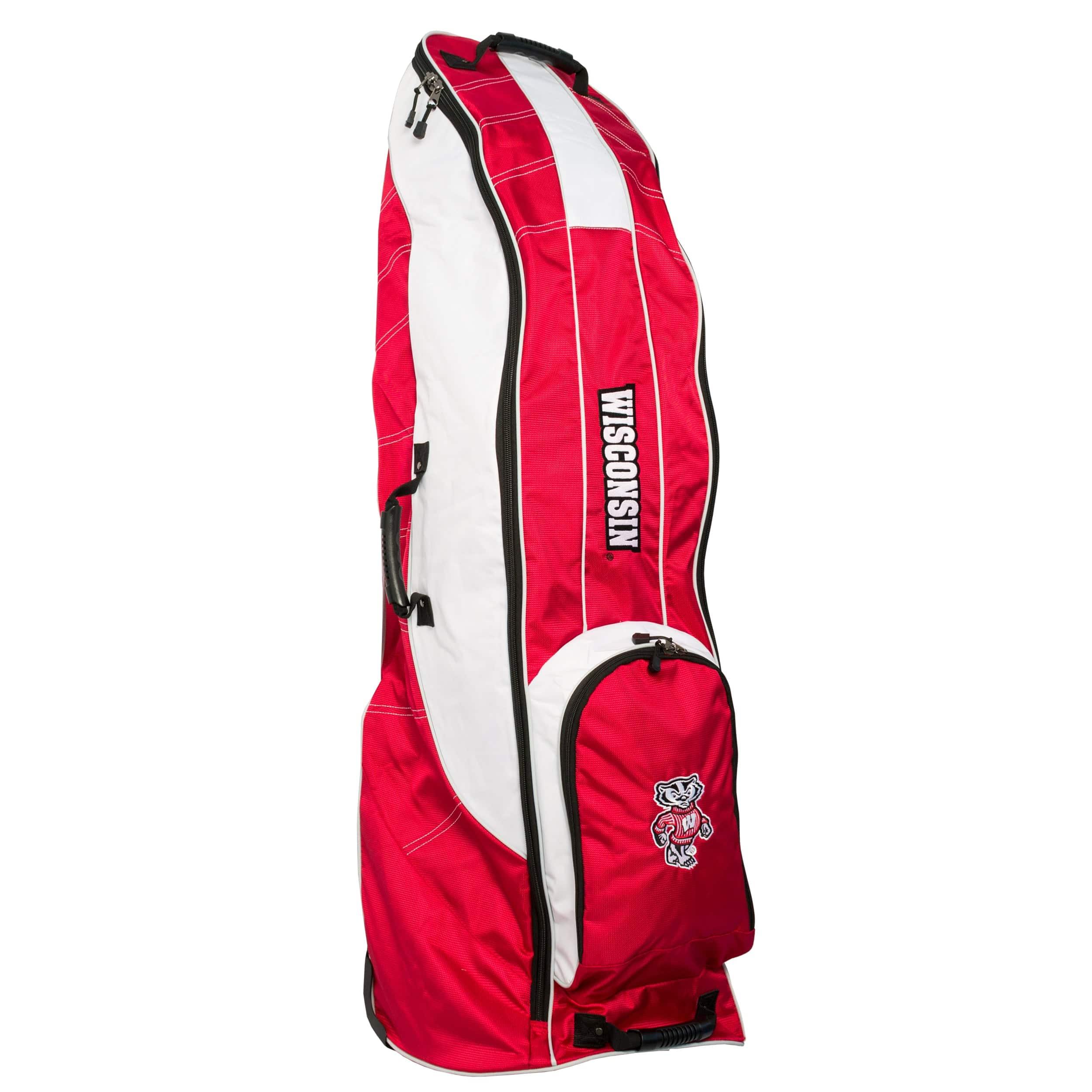Wisconsin Badgers Golf Travel Bag - 757 Sports Collectibles
