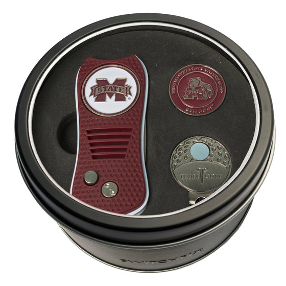 Mississippi State Bulldogs Tin Set - Switchfix, Cap Clip, Marker - 757 Sports Collectibles