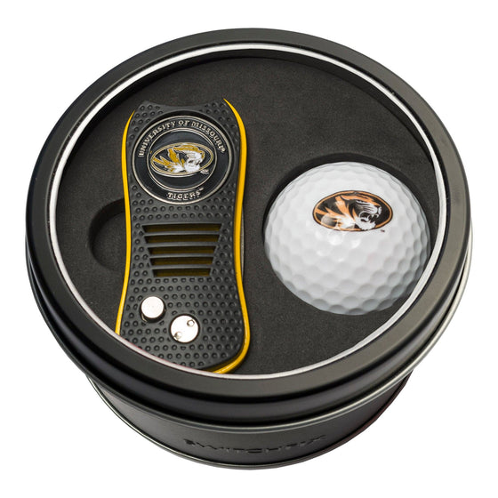 Missouri Tigers Tin Set - Switchfix, Golf Ball - 757 Sports Collectibles