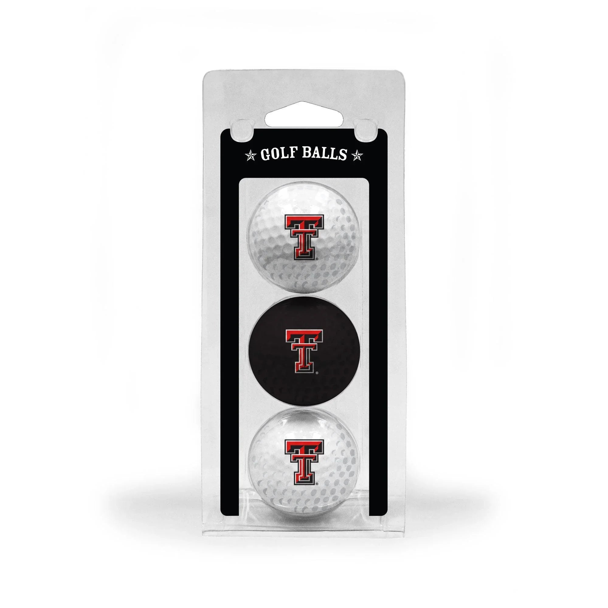 Texas Tech Red Raiders 3 Golf Ball Pack - 757 Sports Collectibles