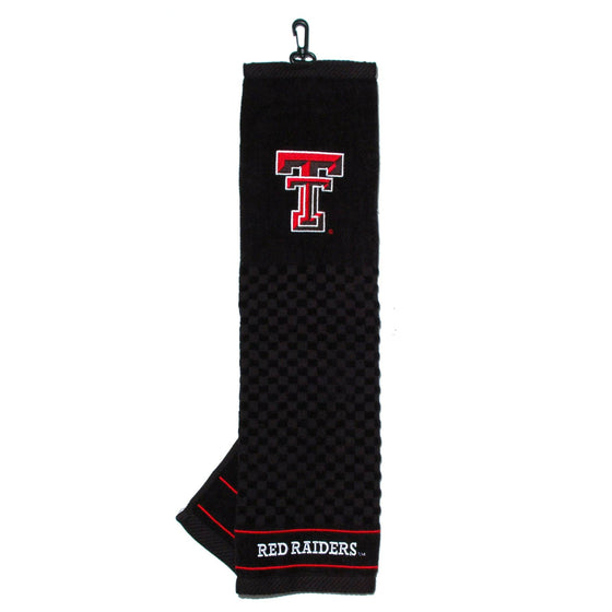 Texas Tech Red Raiders Embroidered Golf Towel - 757 Sports Collectibles