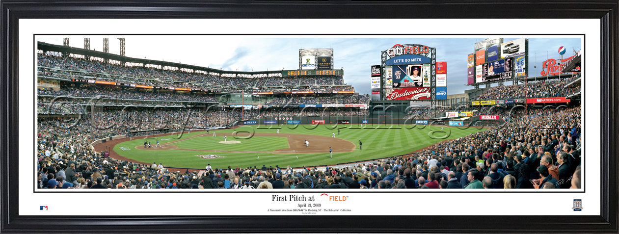 NY-251 Mets First Pitch at Citi Field - 757 Sports Collectibles