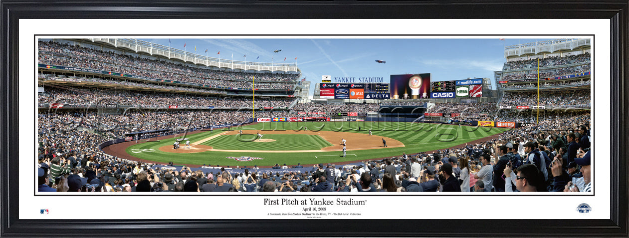 NY-253 First Pitch at Yankee Stadium - 757 Sports Collectibles