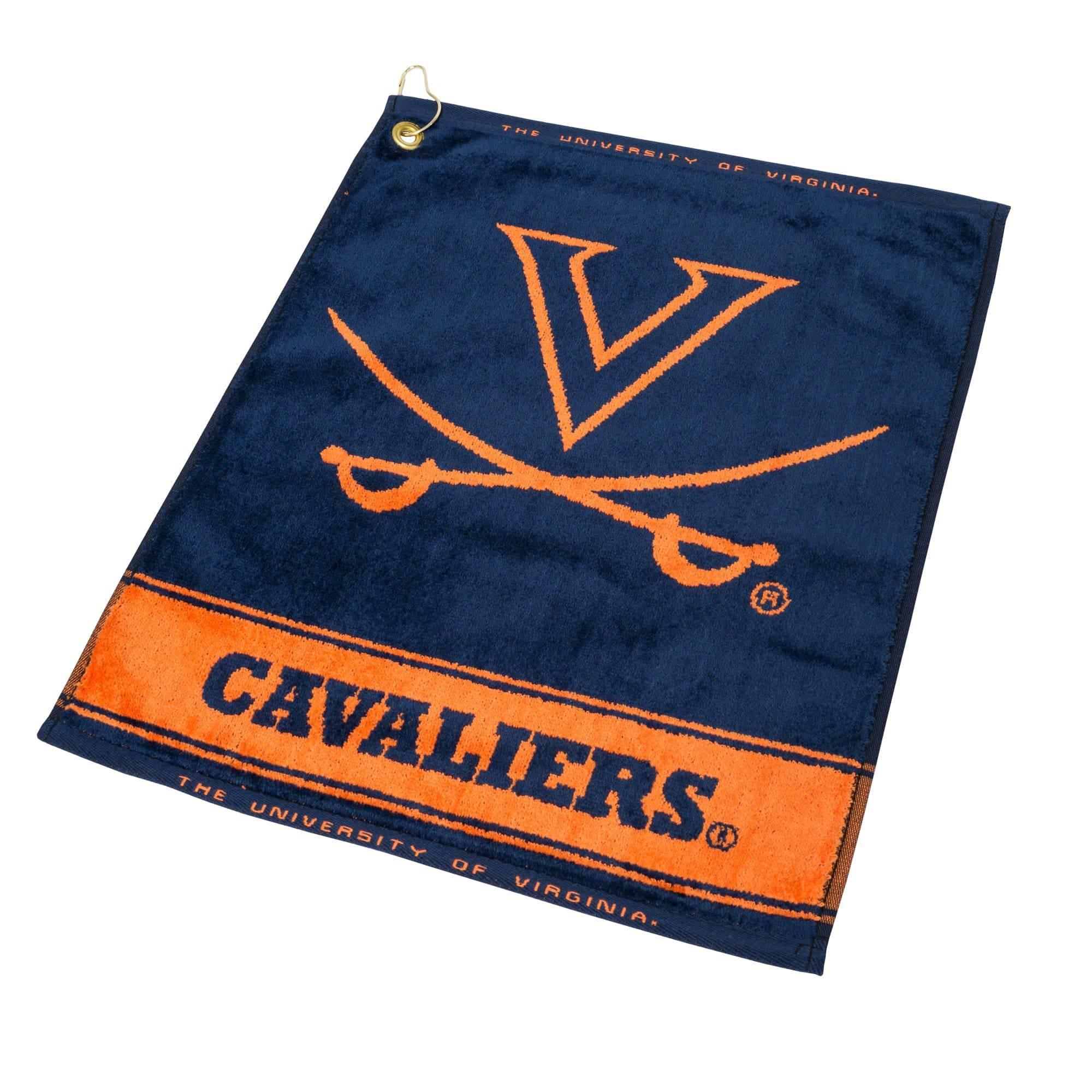 Virginia Cavaliers Jacquard Woven Golf Towel - 757 Sports Collectibles