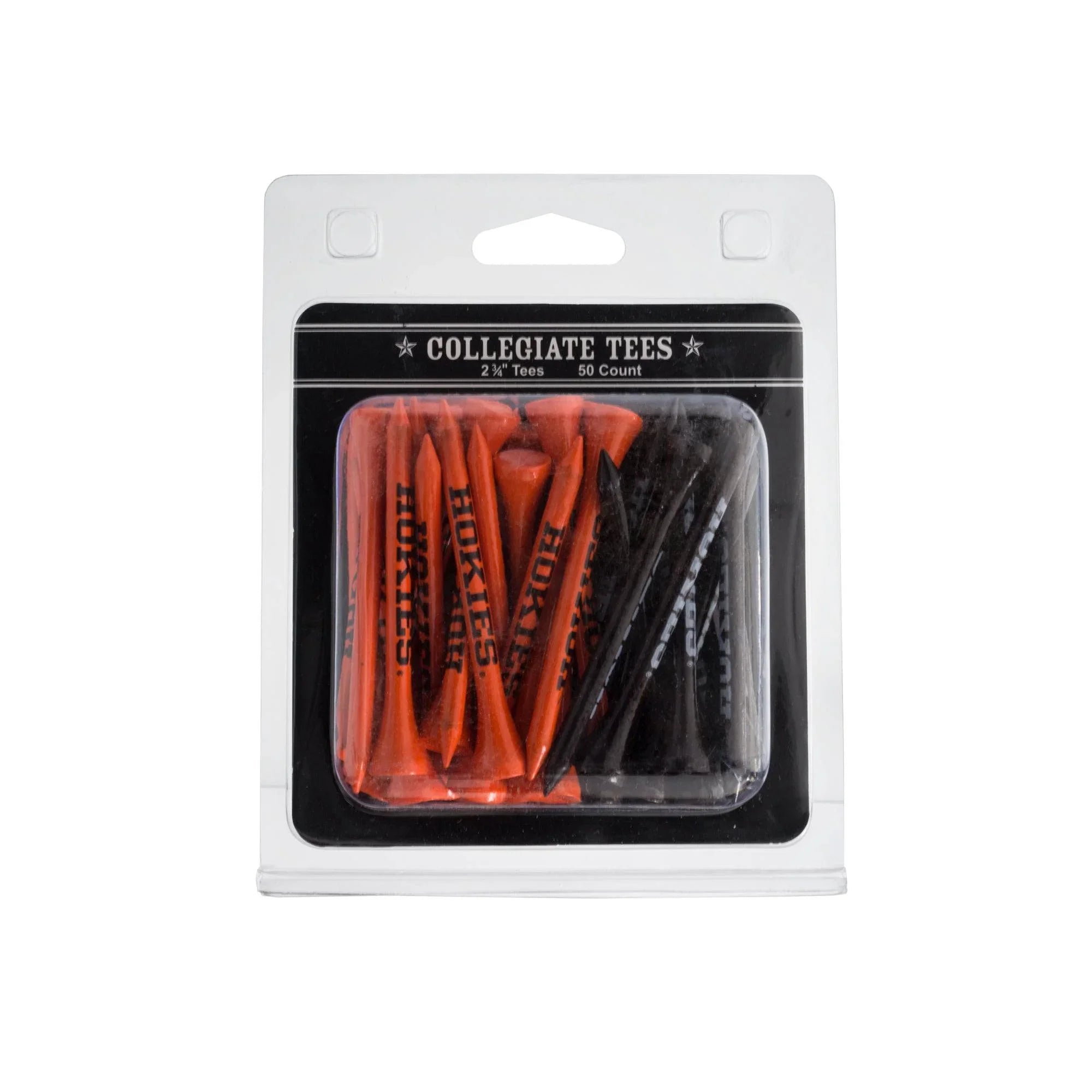 Virginia Tech Hokies Pack Of 50 Golf Tees - 757 Sports Collectibles