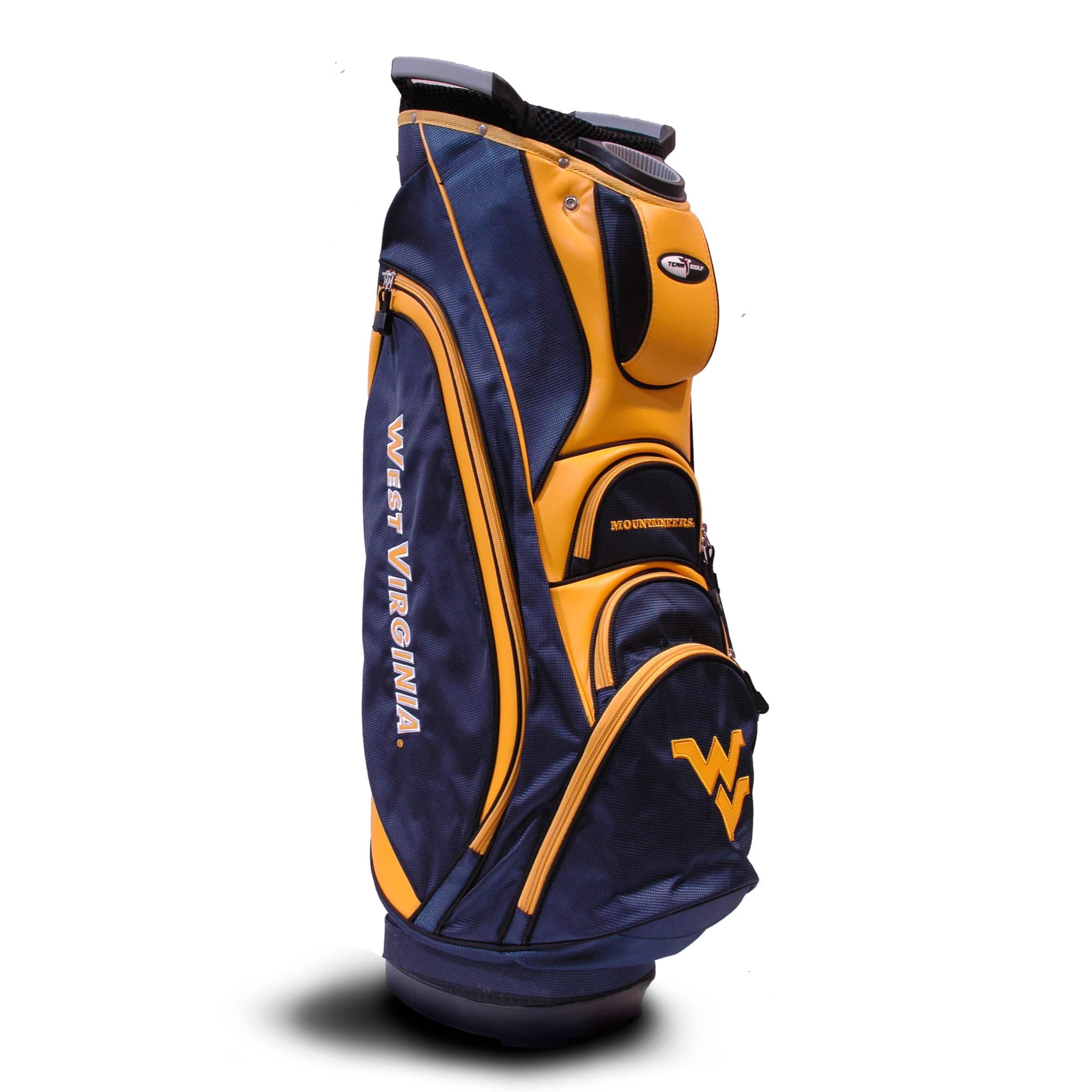 West Virginia Mountaineers Victory Golf Cart Bag - 757 Sports Collectibles