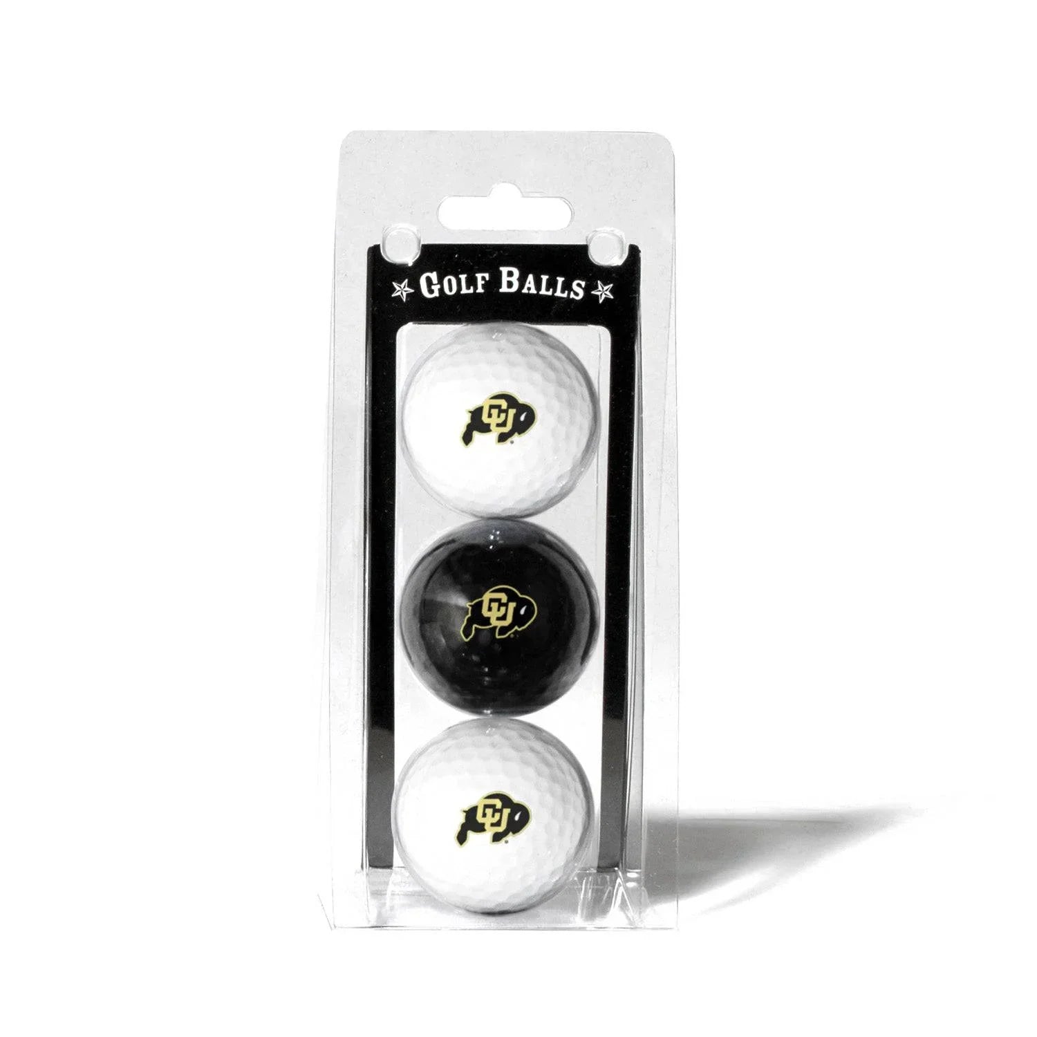 Colorado Buffaloes 3 Golf Ball Pack - 757 Sports Collectibles