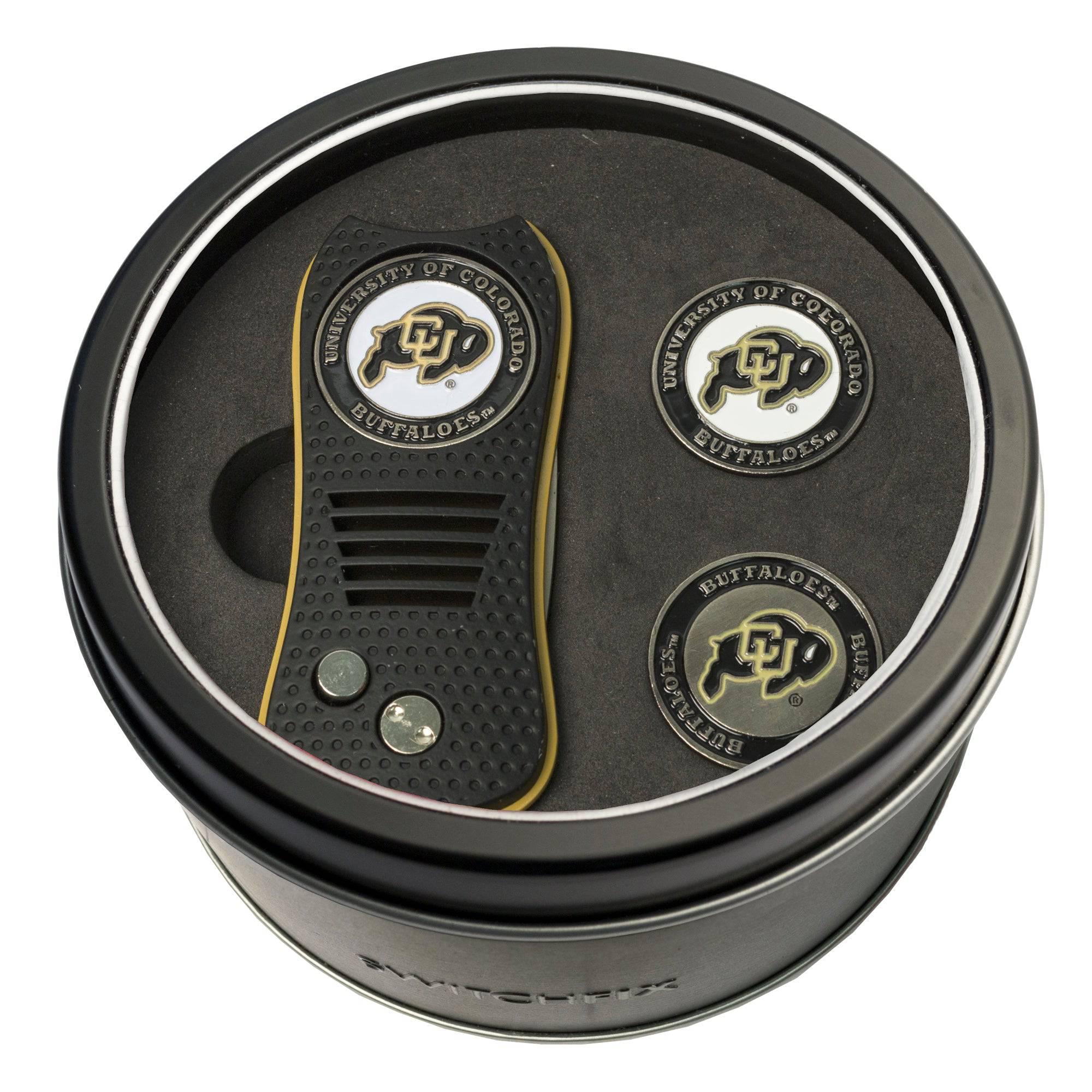Colorado Buffaloes Tin Set - Switchfix, 2 Markers - 757 Sports Collectibles