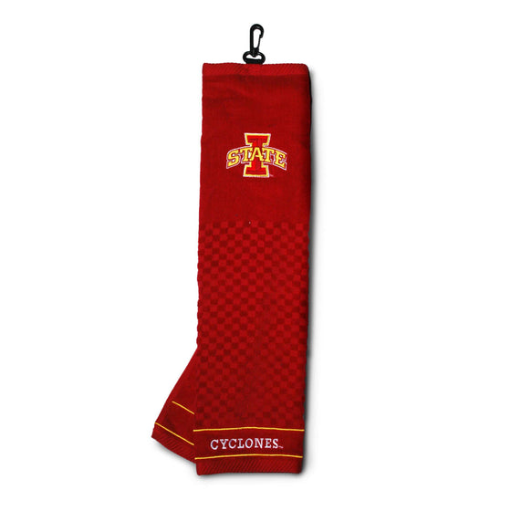 Iowa State Cyclones Embroidered Golf Towel - 757 Sports Collectibles
