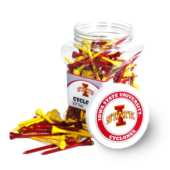 Iowa State Cyclones Jar Of 175 Golf Tees - 757 Sports Collectibles