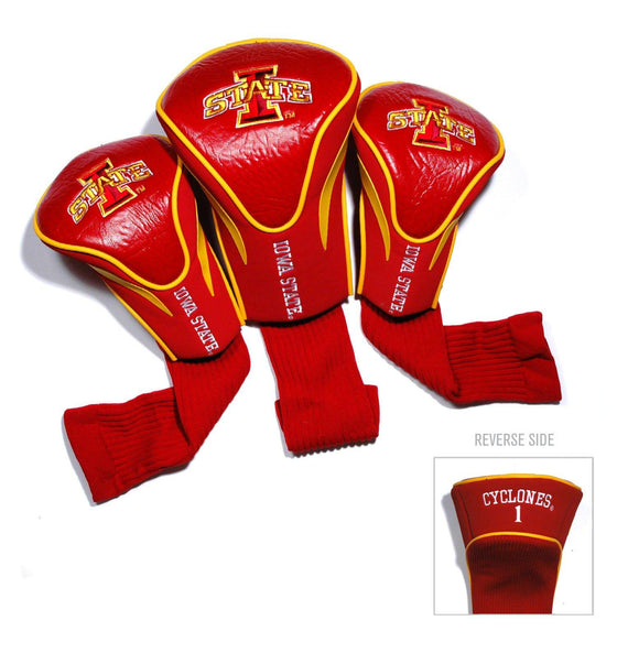 Iowa State Cyclones 3 Pack Contour Head Covers - 757 Sports Collectibles