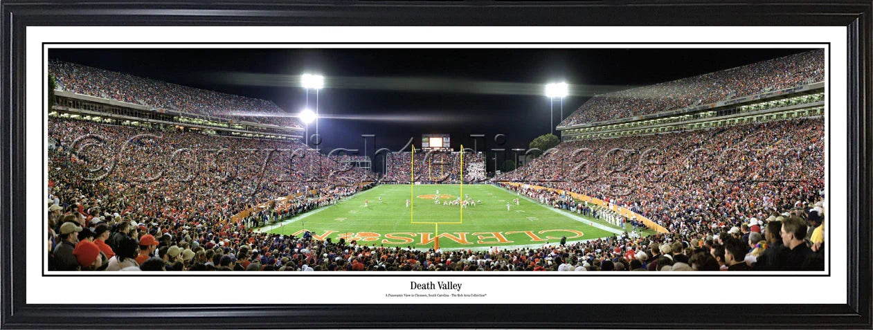 Clemson Tigers "Death Valley" Panorama Photo Print