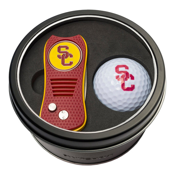 USC Trojans Tin Set - Switchfix, Golf Ball - 757 Sports Collectibles