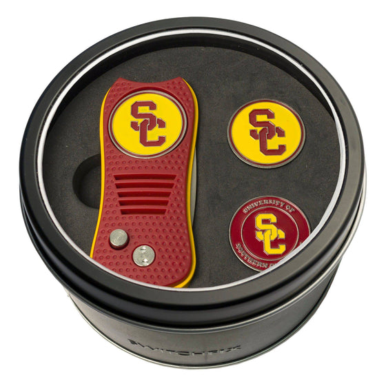 USC Trojans Tin Set - Switchfix, 2 Markers - 757 Sports Collectibles