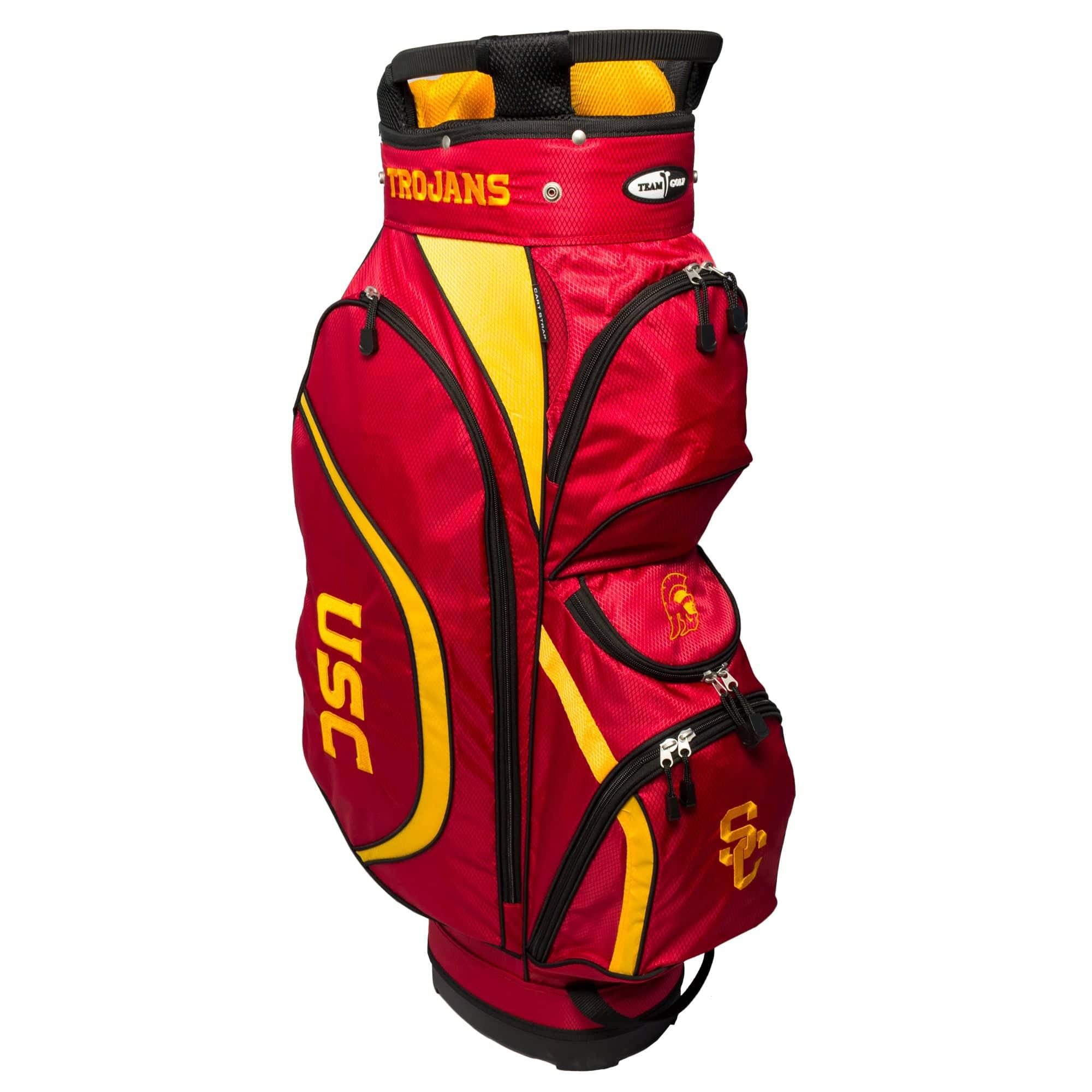 USC Trojans Clubhouse Golf Cart Bag - 757 Sports Collectibles