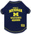 Michigan Wolverines Dog Tee Shirt Pets First