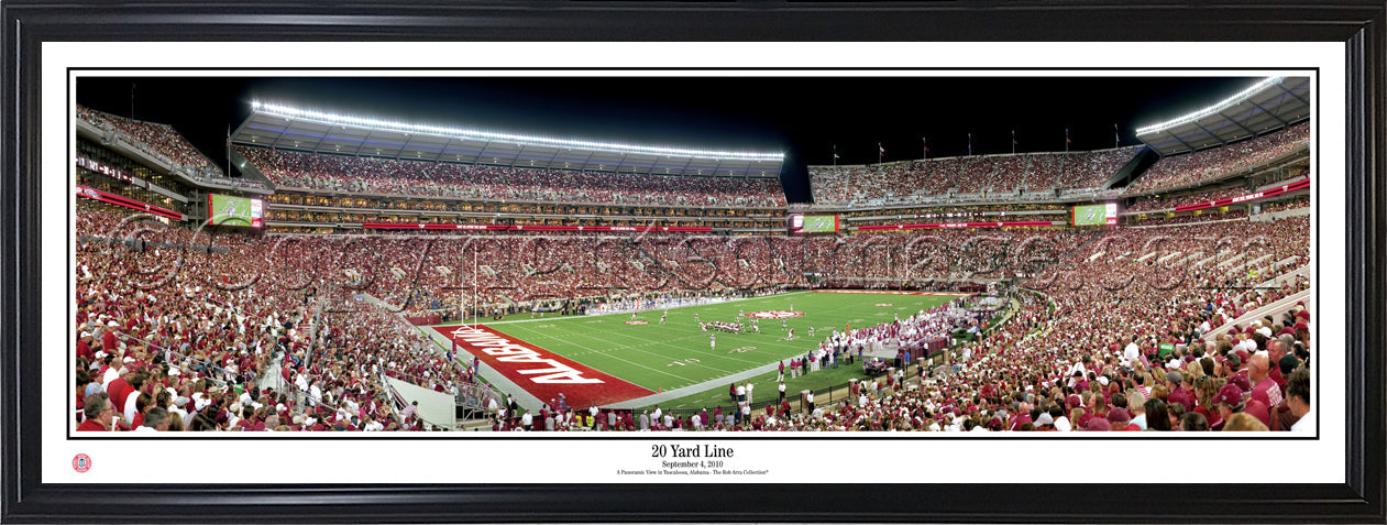 AL-283 Alabama - 20 Yard Line - 757 Sports Collectibles