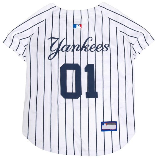 New York Yankees Dog Jersey - Pinstripe Pets First