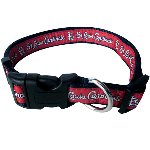 St. Louis Cardinals Dog Collars & Leashes Pets First