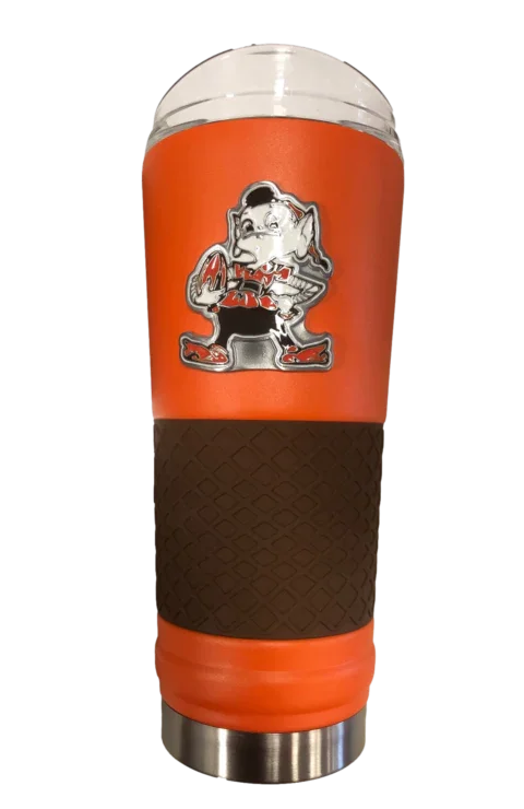 Cleveland Browns Brownie the Elf Throwback 24 oz. DRAFT Tumbler - 757 Sports Collectibles