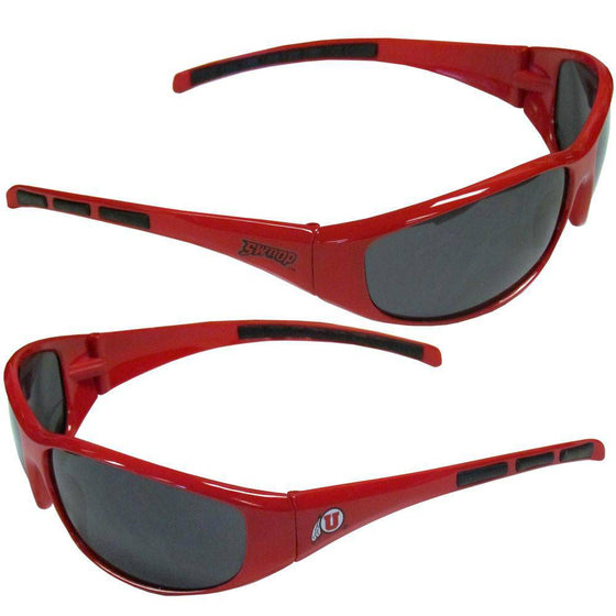 Utah Utes Wrap Sunglasses (SSKG) - 757 Sports Collectibles