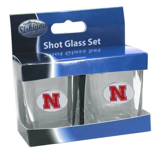 Nebraska Cornhuskers Shot Glass Set (SSKG) - 757 Sports Collectibles