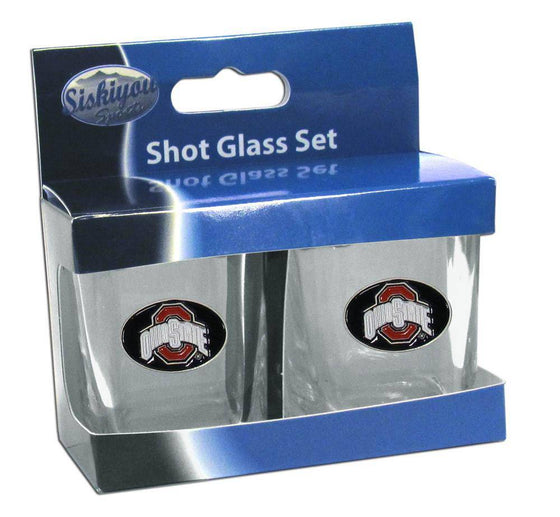 Ohio St. Buckeyes Shot Glass Set (SSKG) - 757 Sports Collectibles