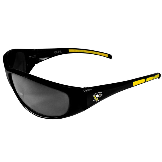 Pittsburgh Penguins�� Wrap Sunglasses (SSKG) - 757 Sports Collectibles