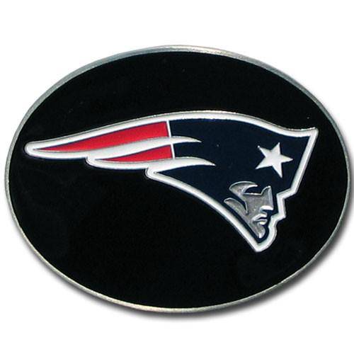 New England Patriots Logo Belt Buckle (SSKG) - 757 Sports Collectibles