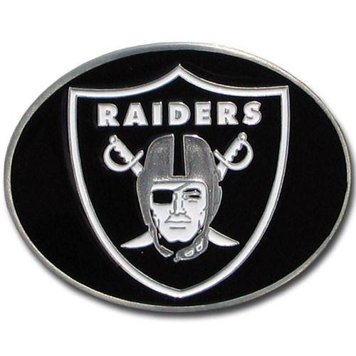 Oakland Raiders Logo Belt Buckle (SSKG) - 757 Sports Collectibles
