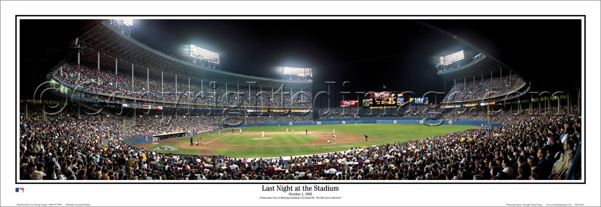 OH-30 Indians Last Pitch at the Stadium 1993