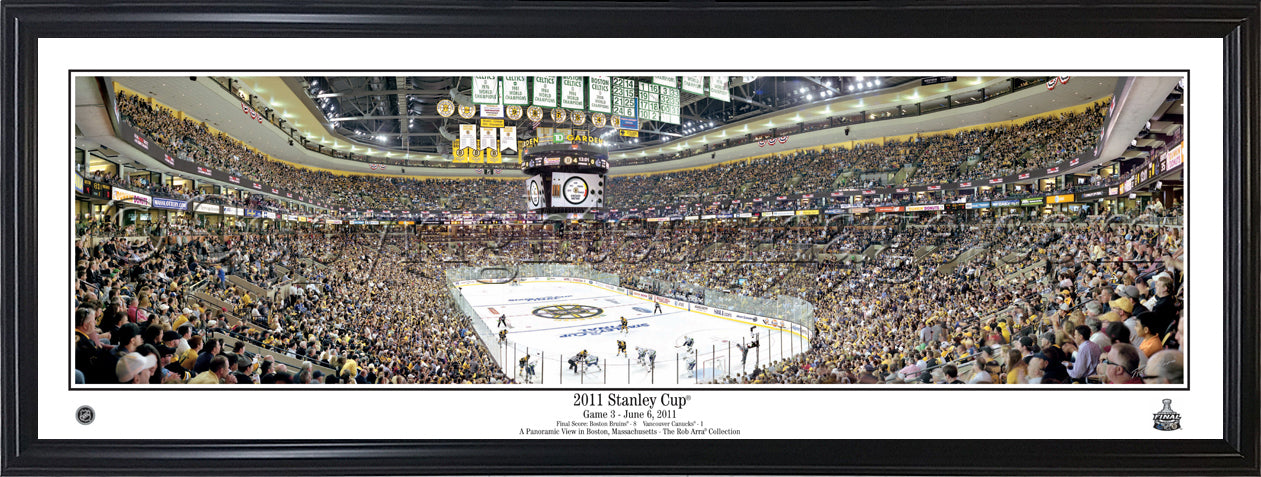 MA-300 Bruins 2011 Stanley Cup Game 3 - 757 Sports Collectibles