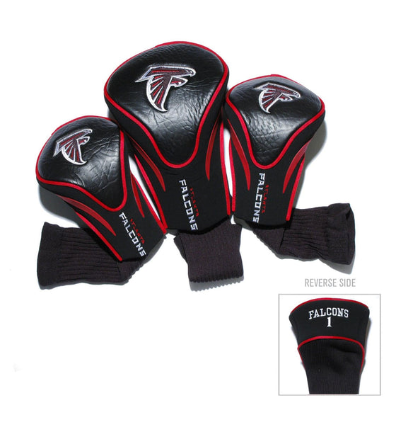 Atlanta Falcons 3 Pack Contour Head Covers - 757 Sports Collectibles