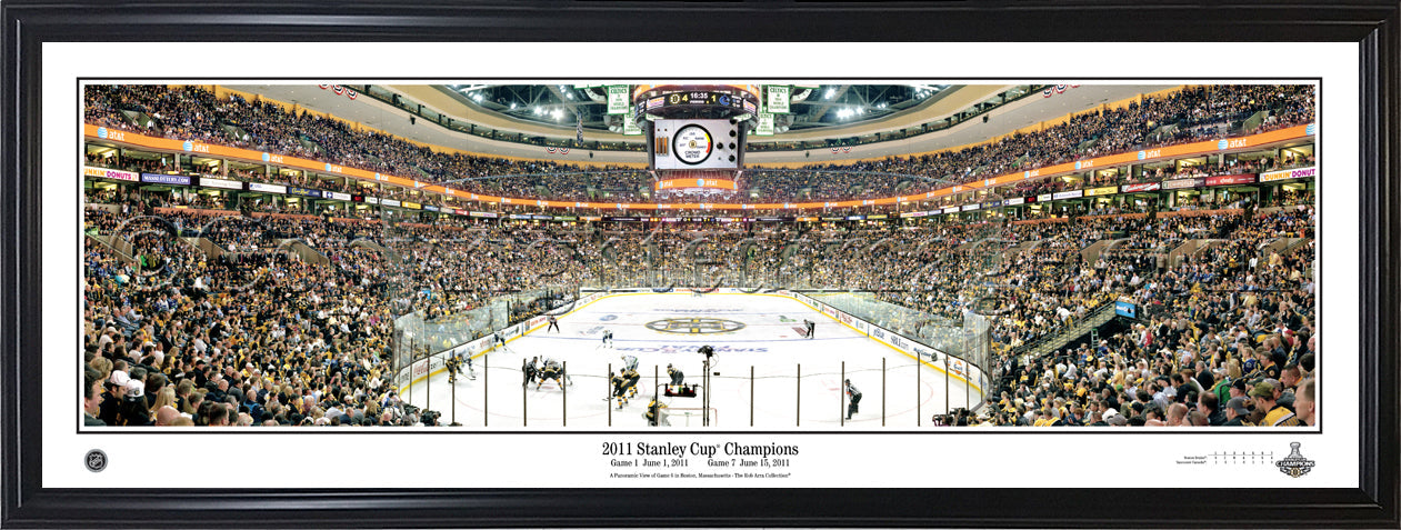 MA-301 Bruins 2011 Stanley Cup Game 6 - 757 Sports Collectibles